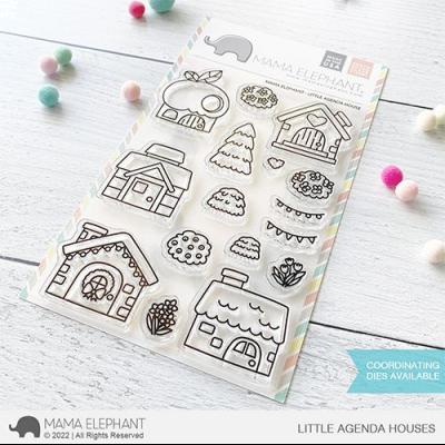 Mama Elephant Clear Stamps - Little Agenda Houses